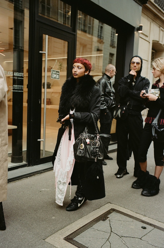 Charming Paris street style SS25 Yu Fujiwara 17
