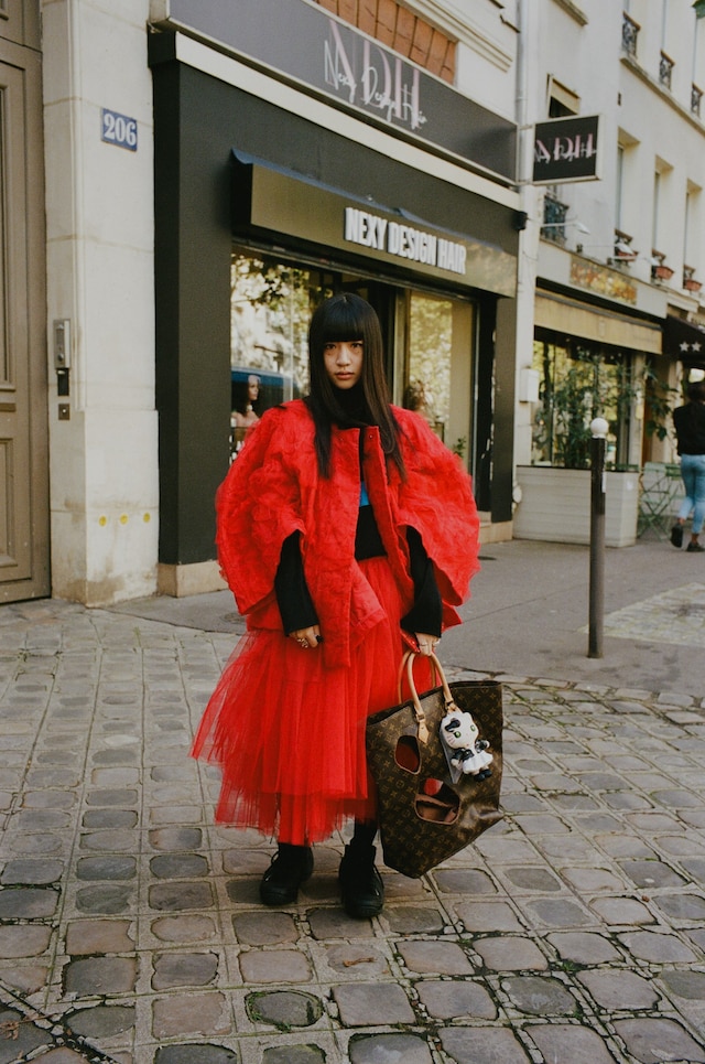 Charming Paris street style SS25 Yu Fujiwara 1