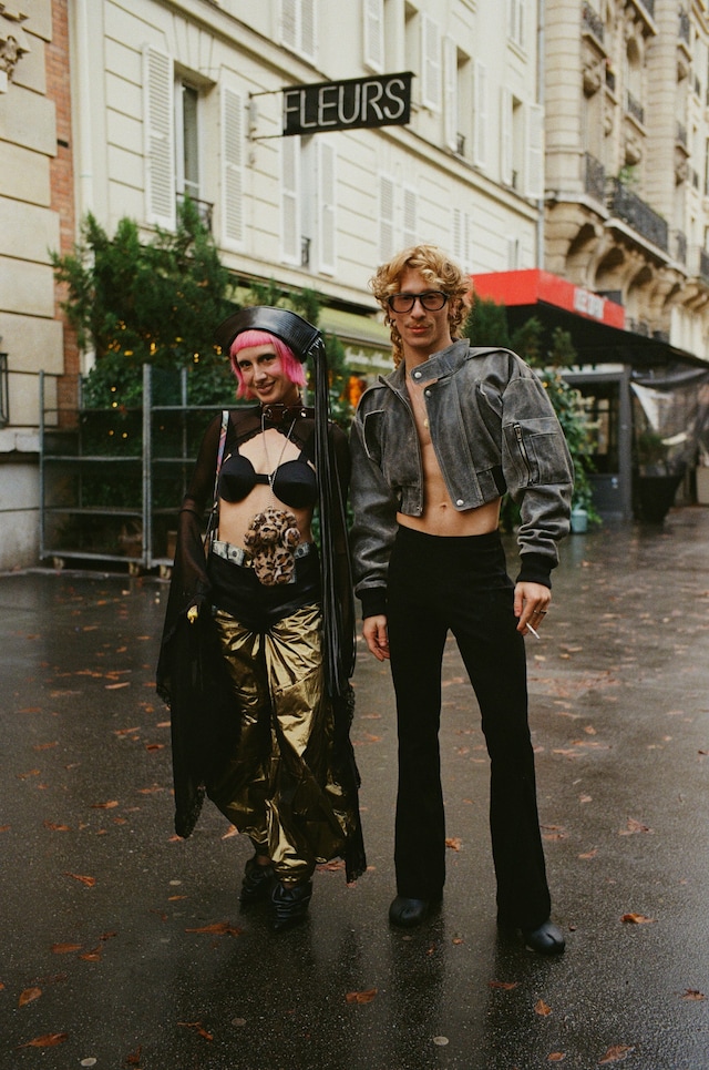 Charming Paris street style SS25 Yu Fujiwara 31