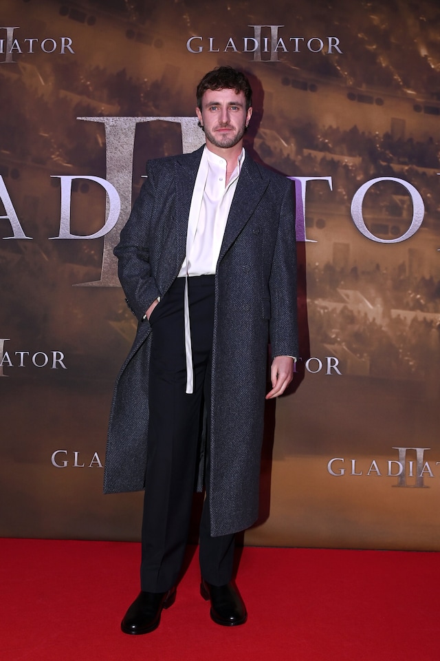 Paul Mescal Gladiator II press tour looks 7
