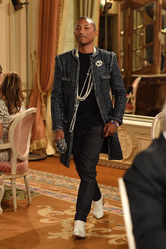 Rappers on the runway Pharrell 6