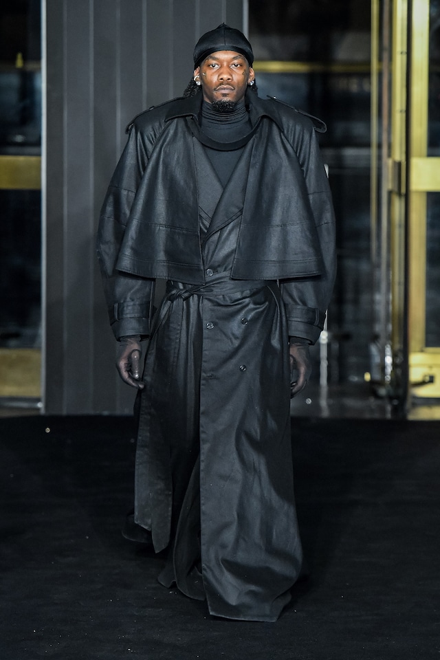 Rappers on the runway Offset 21