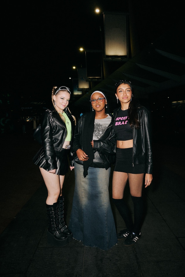 Charli xcx Brat tour O2 street style 8