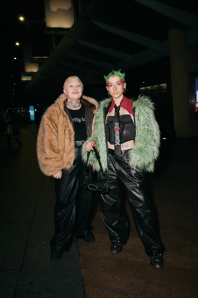 Charli xcx Brat tour O2 street style 1