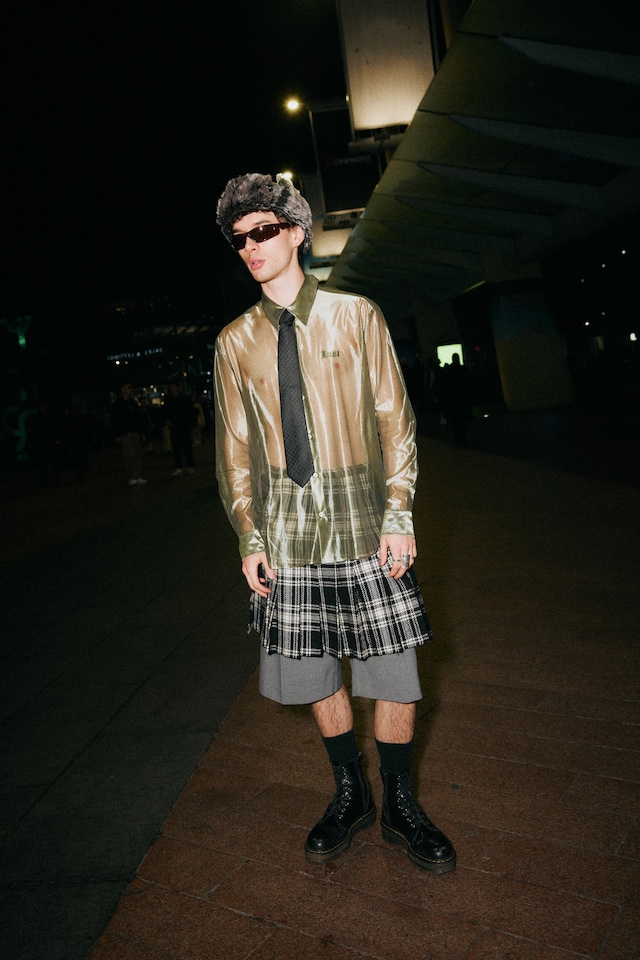 Charli xcx Brat tour O2 street style 12