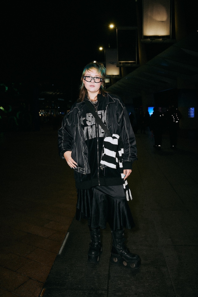 Charli xcx Brat tour O2 street style 13