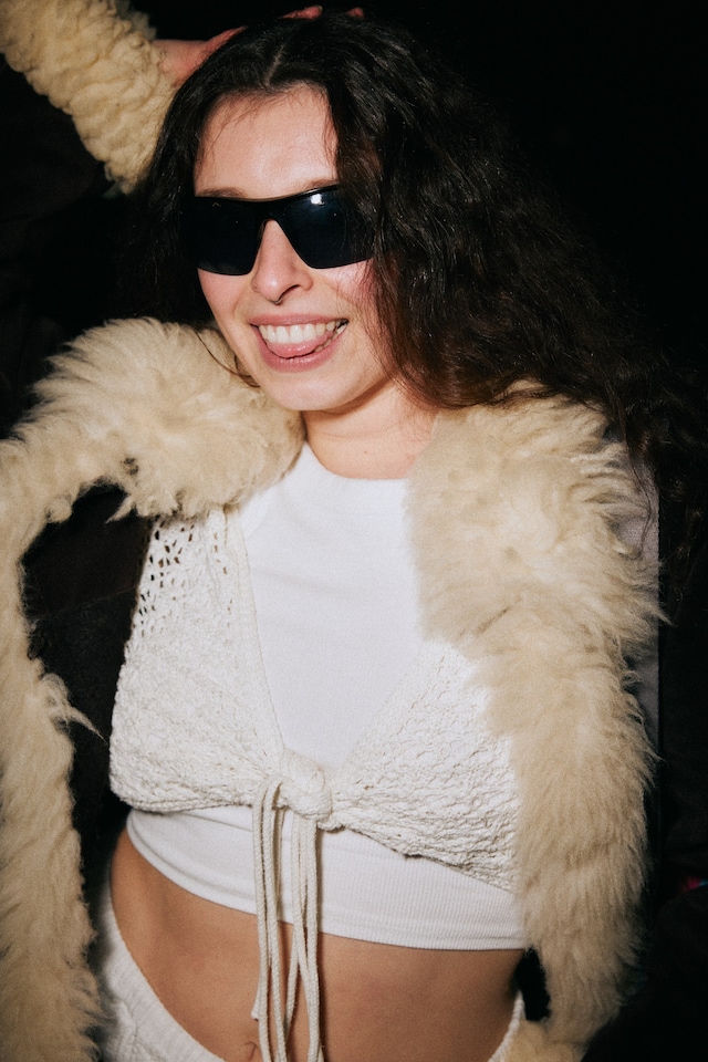 Charli xcx Brat tour O2 street style 17