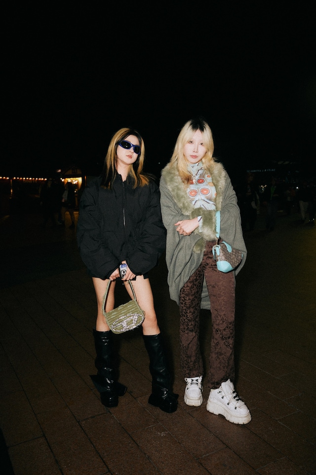 Charli xcx Brat tour O2 street style 21