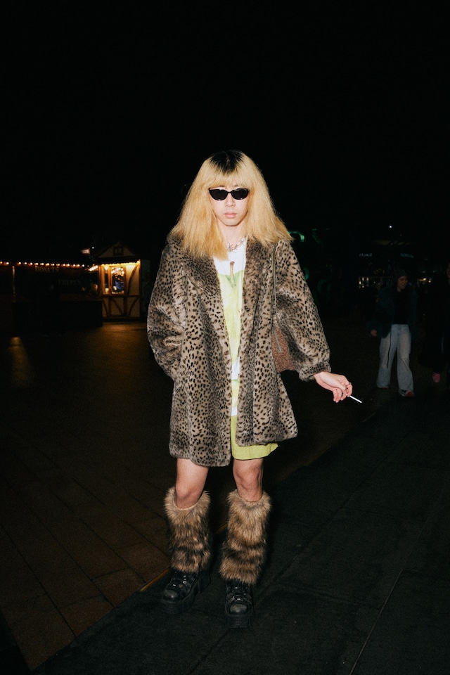 Charli xcx Brat tour O2 street style 22