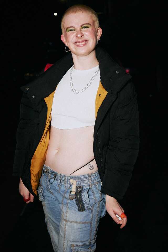 Charli xcx Brat tour O2 street style 26