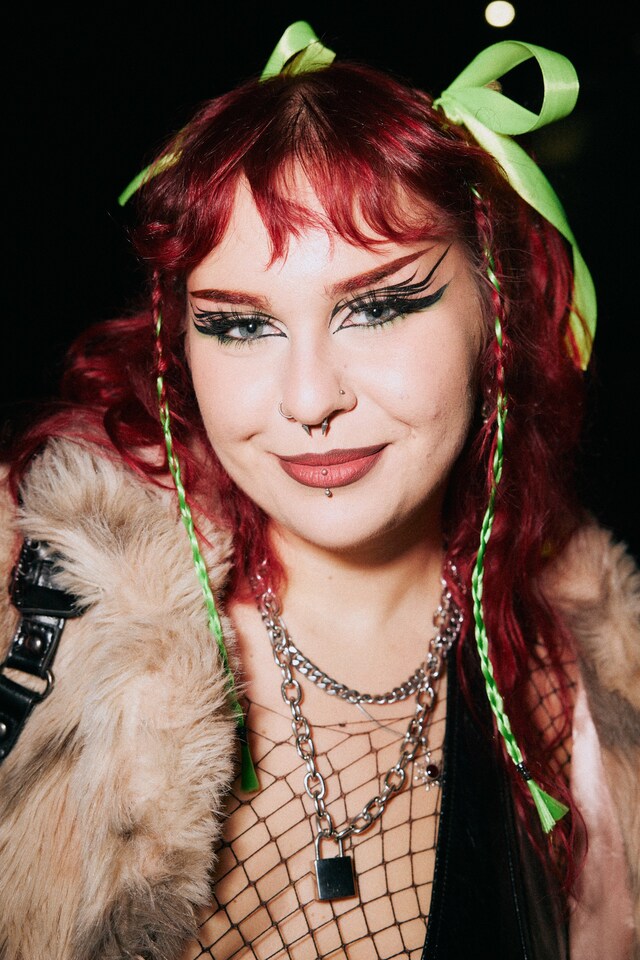 Charli xcx Brat tour O2 street style 28