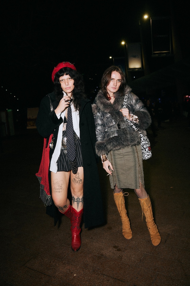 Charli xcx Brat tour O2 street style 3