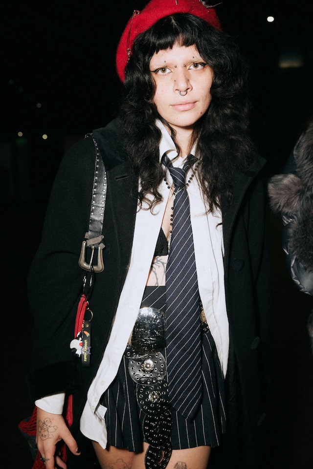 Charli xcx Brat tour O2 street style 32