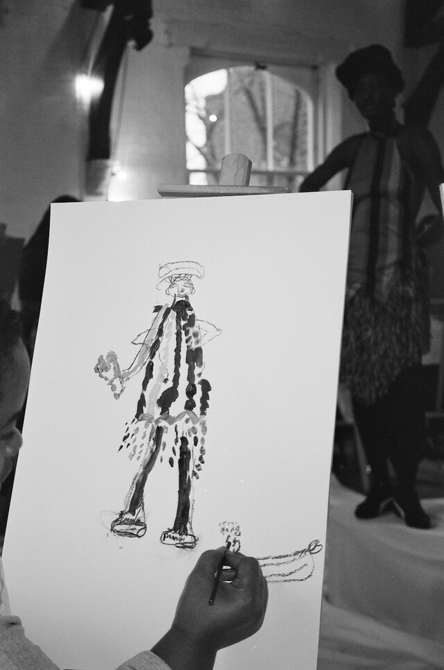 Feben life drawing class, Puma and Sister Space 4