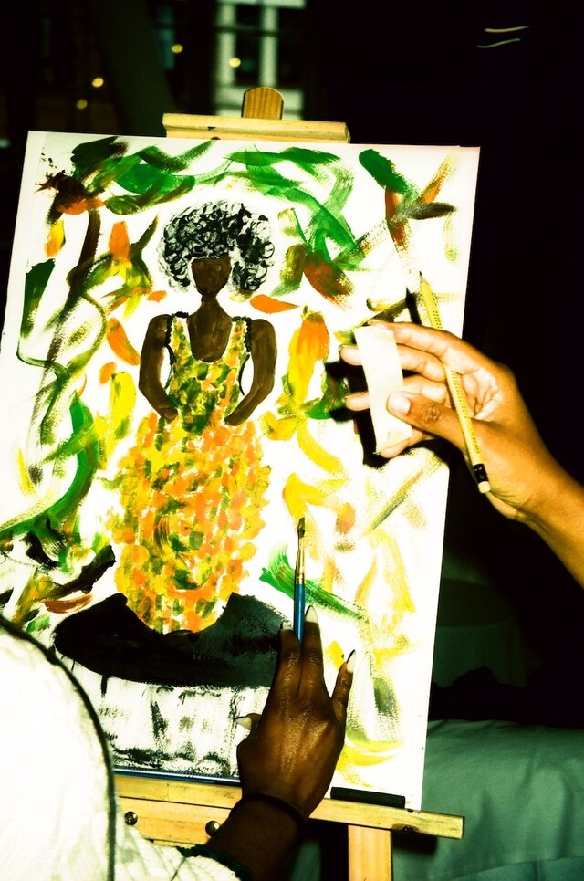 Feben life drawing class, Puma and Sister Space 18