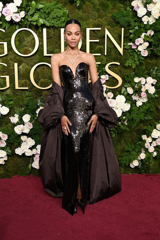 Golden Globes 2025 Zoe Saldana 13