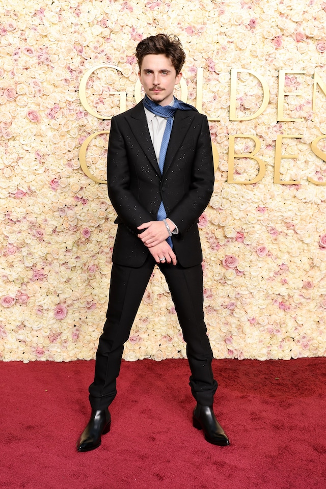 Golden Globes 2025 Timoth&#233;e Chalamet 20
