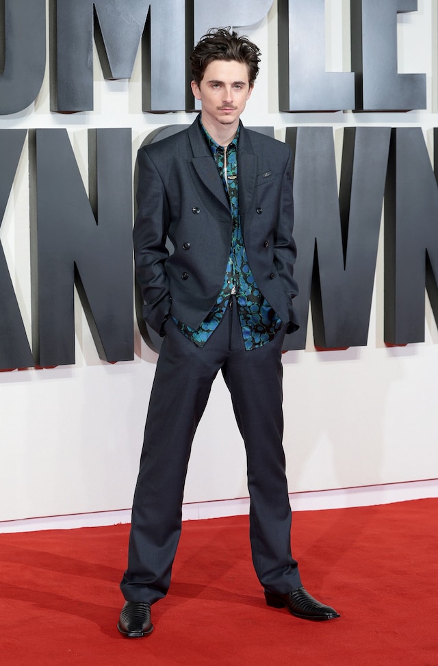 Timoth&#233;e Chalamet A Complete Unknown press tour looks 3