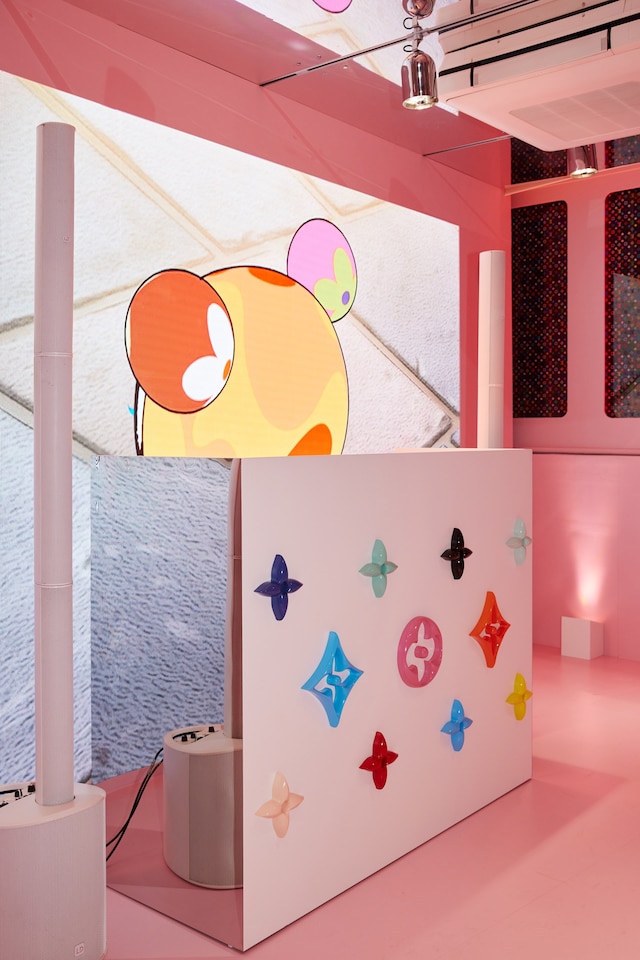 dazed club Louis Vuitton pop up takashi murakami soho london 11
