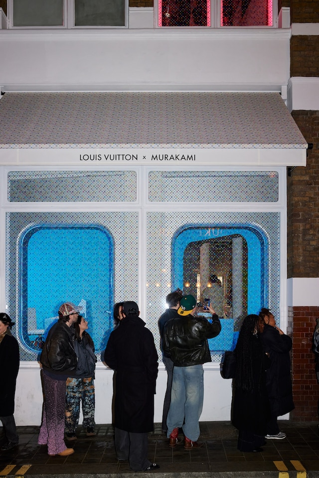 dazed club Louis Vuitton pop up takashi murakami soho london 23