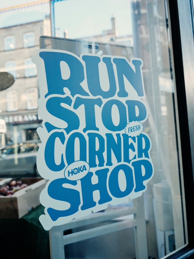 Hoka, Run Stop Corner Shop 9