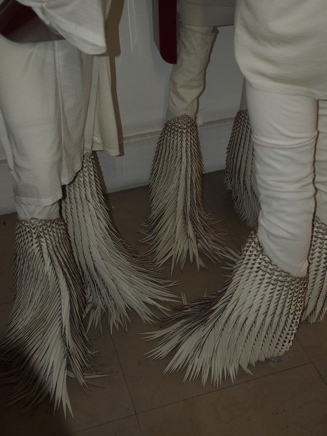 Rick Owens AW25 men’s backstage 4