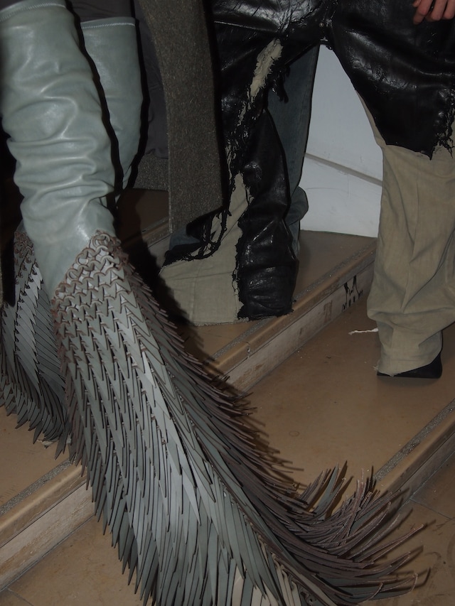 Rick Owens AW25 men’s backstage 7