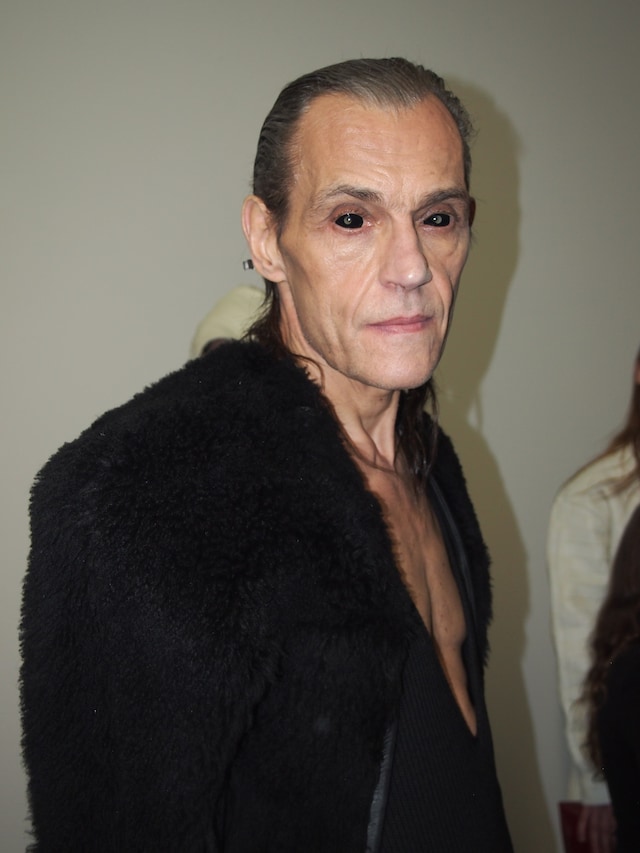 Rick Owens AW25 men’s backstage 1