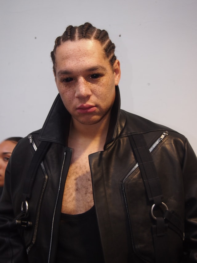 Rick Owens AW25 men’s backstage 32