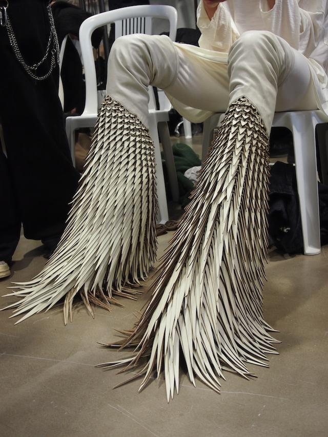 Rick Owens AW25 men’s backstage 34