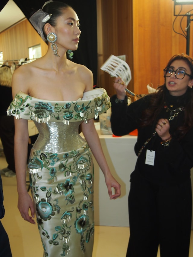 Schiaparelli SS25 backstage 10