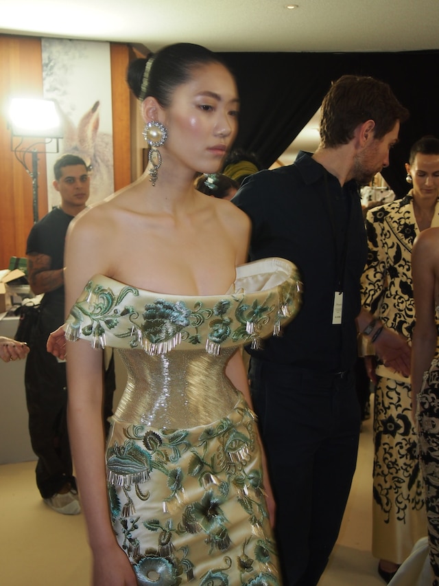 Schiaparelli SS25 backstage 12