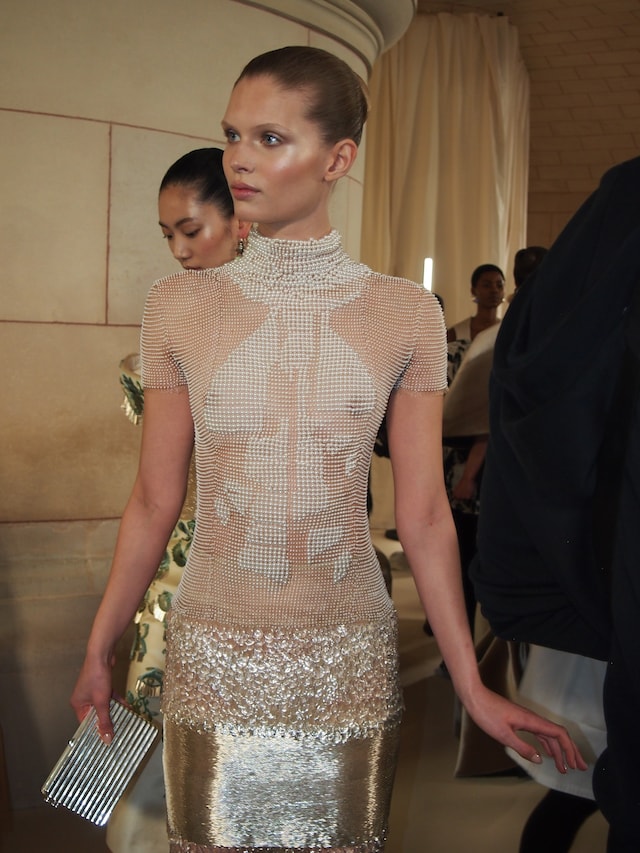 Schiaparelli SS25 backstage 31