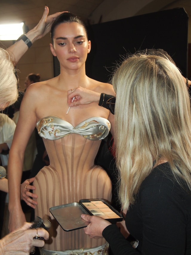 Schiaparelli SS25 backstage 1
