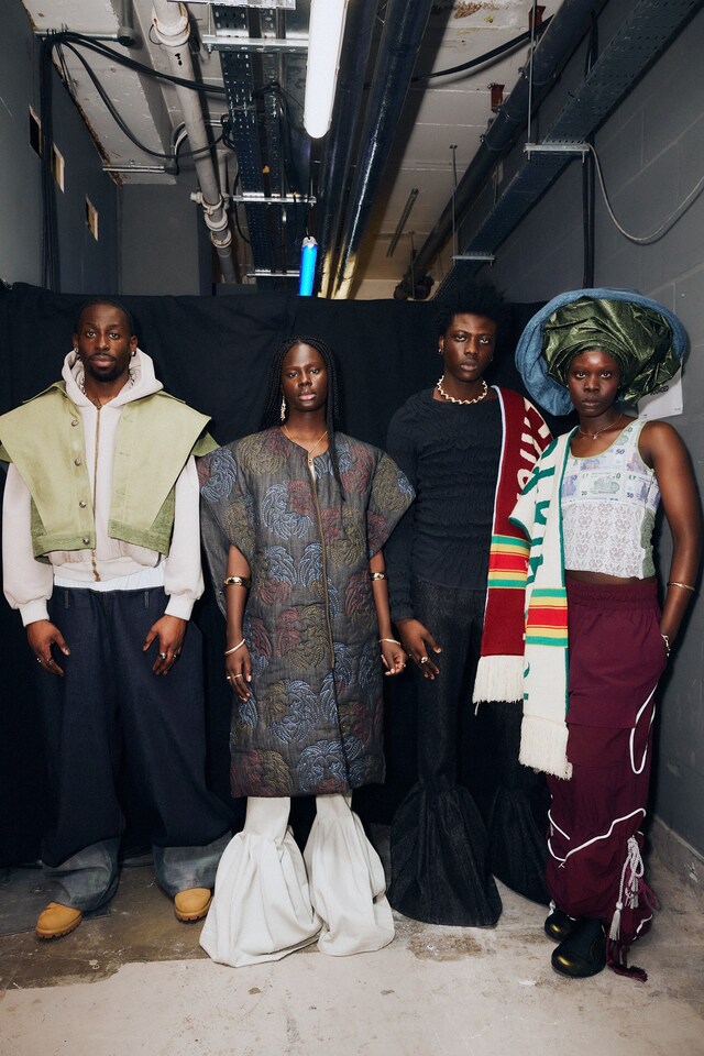 Central Saint Martins MA 2025 fashion show 23