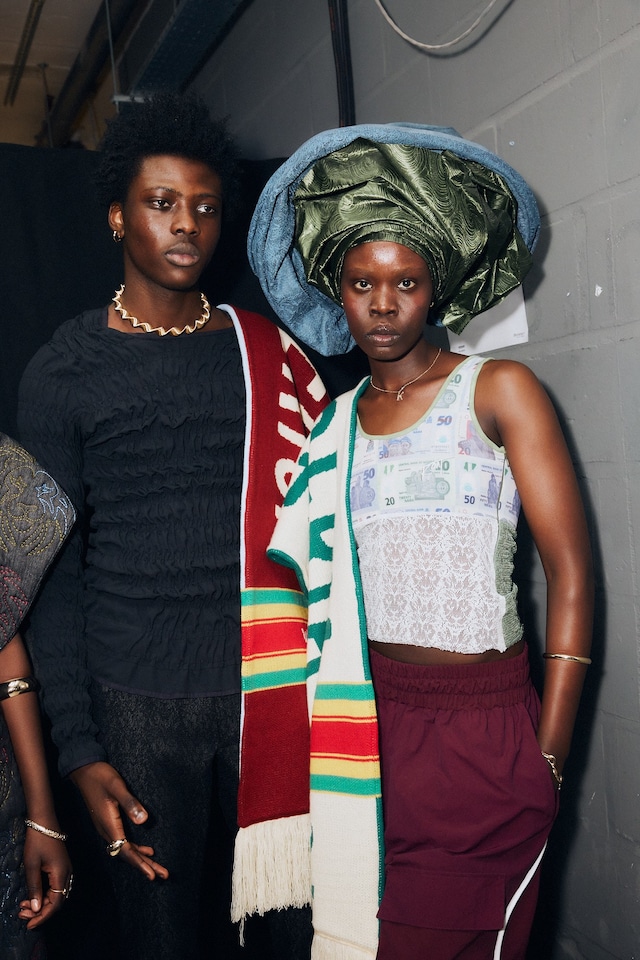 Central Saint Martins MA 2025 fashion show 24