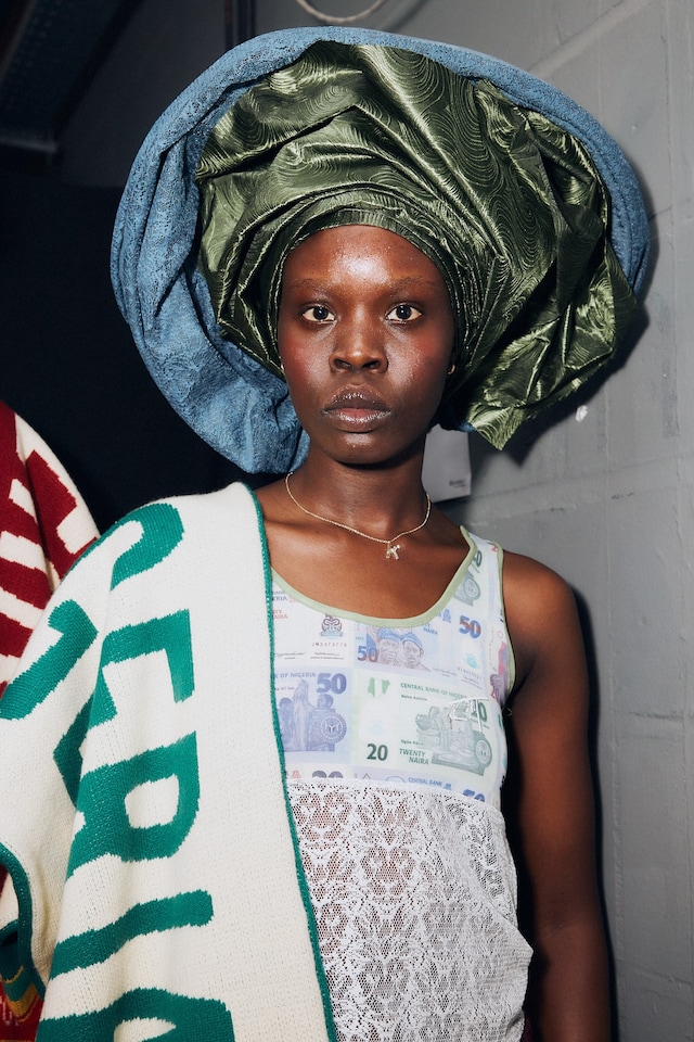Central Saint Martins MA 2025 fashion show 25