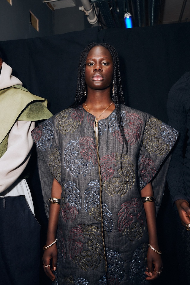 Central Saint Martins MA 2025 fashion show 26