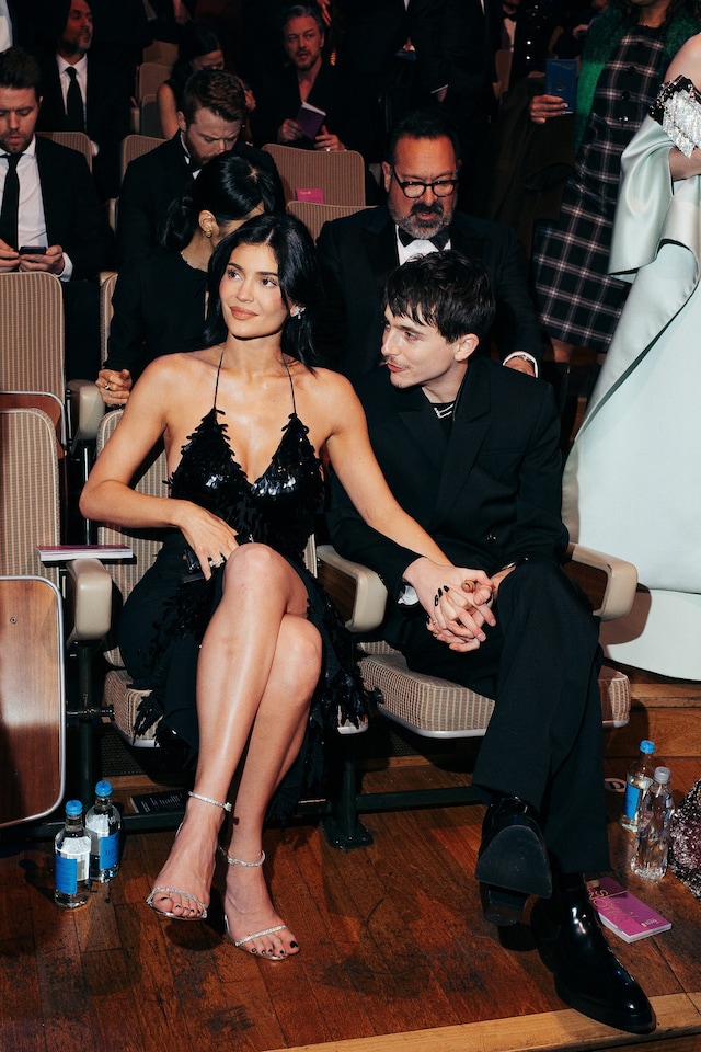 Kylie and Timoth&#233;e together at the EE BAFTA Film Awards 2025 5
