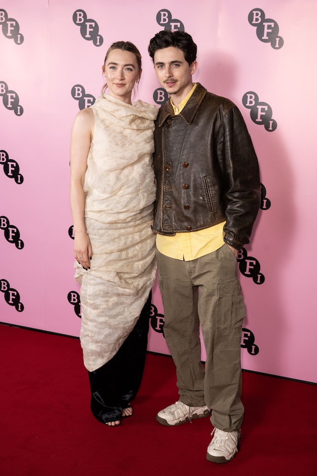 Timoth&#233;e Chalamet &amp; Saoirse Ronan In Conversation at The BFI 15