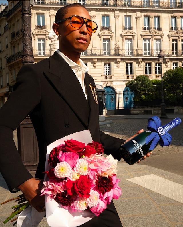 Pharrell Williams and Mo&#235;t &amp; Chandon