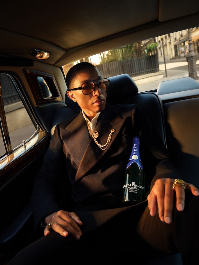 Pharrell Williams and Mo&#235;t &amp; Chandon 1