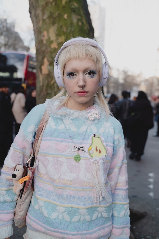 London Fashion Week street style AW25 4