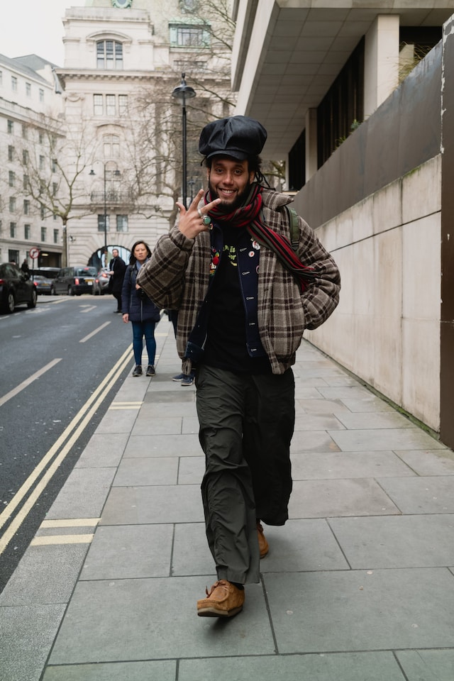 London Fashion Week street style AW25 8