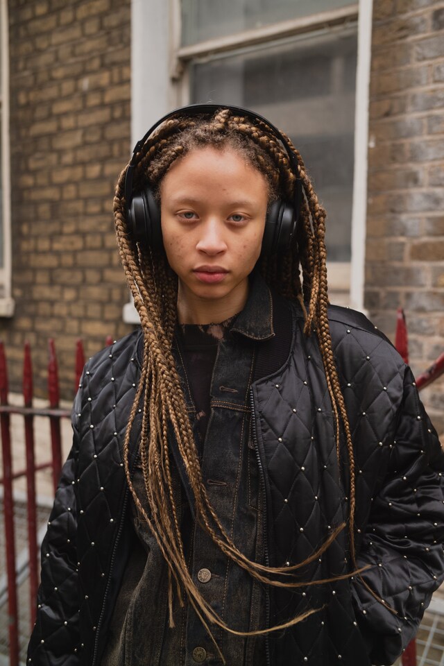 London Fashion Week street style AW25 14