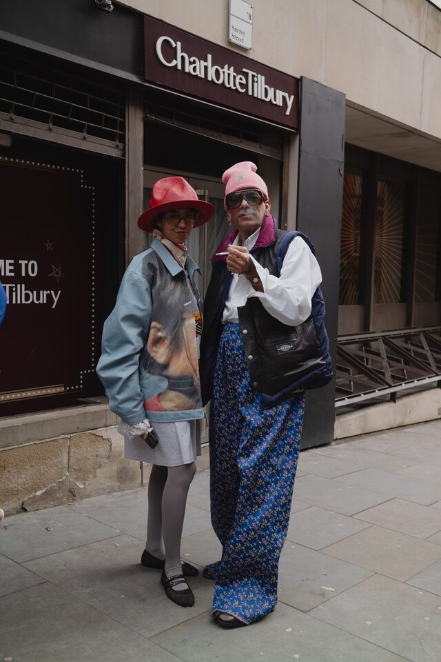 London Fashion Week street style AW25 21