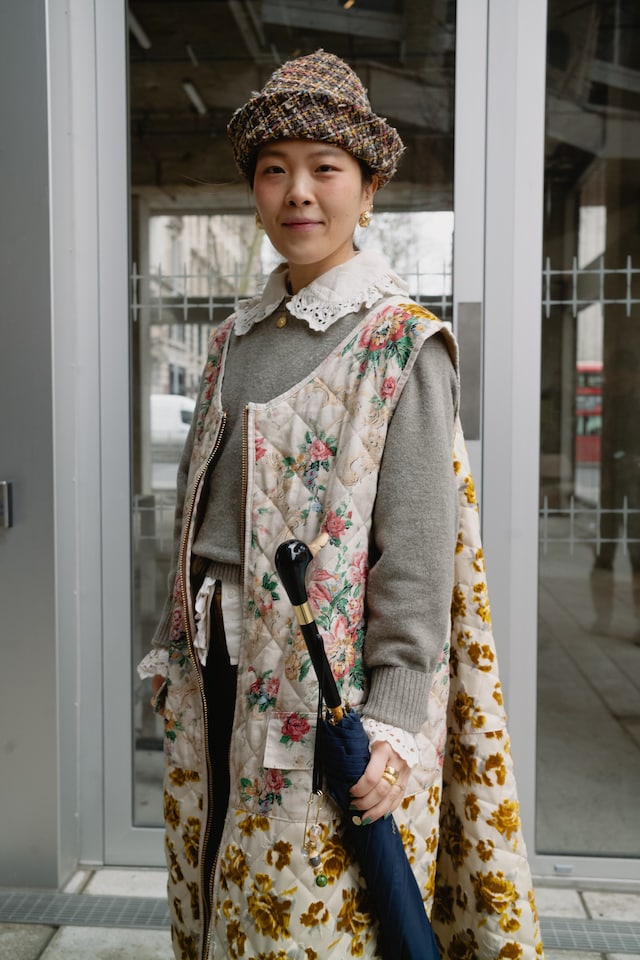 London Fashion Week street style AW25 23