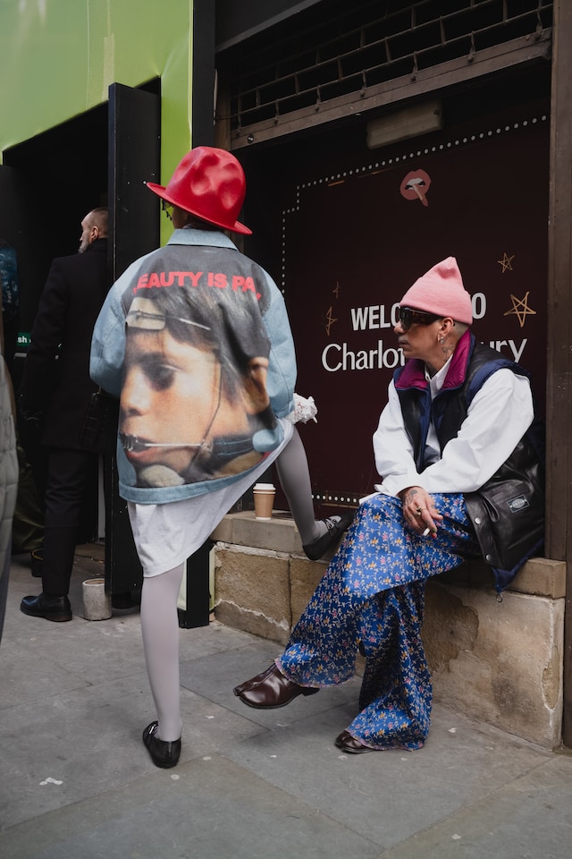 London Fashion Week street style AW25 26