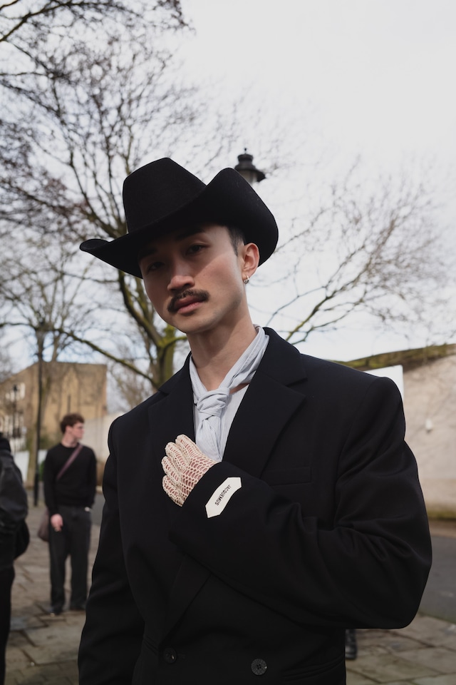London Fashion Week street style AW25 2