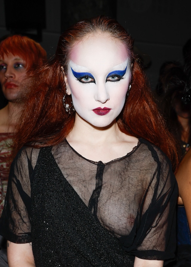 Chappell Roan at PFW AW25 beauty looks 3